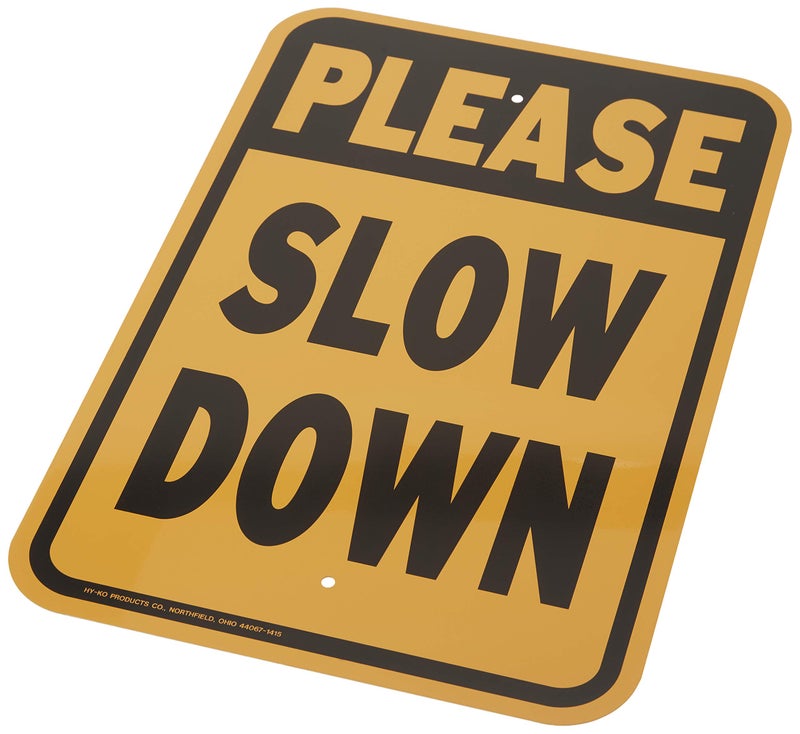 Hy-Ko Aluminum Signs, 12â€ x 18â€, Durable Long-Lasting Contrasting Metal Signs for Outdoor Use for Businesses, Property, Clear & Easy to Read Informational Display - Image 2